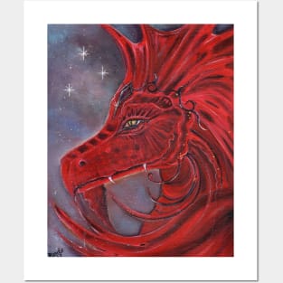 The Red Dragon By Renee L Lavoie Posters and Art